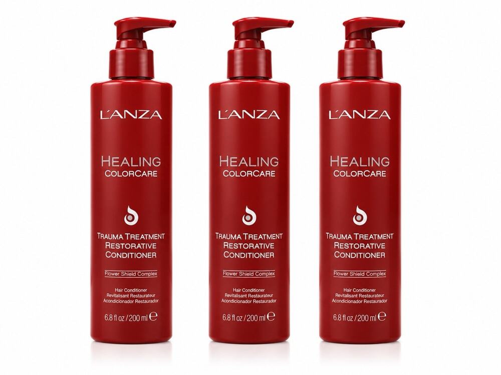 L’ANZA Healing ColorCare Trauma Treatment Conditioner 3 Pack 6.8 fl oz